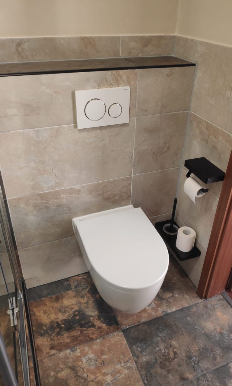 WC in einer 1-Zimmer Wohnung